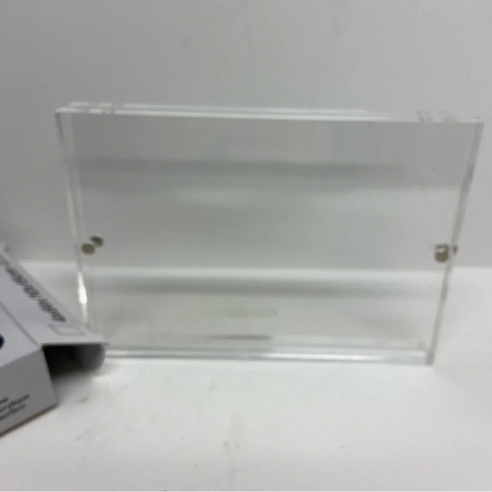 Crate & Barrel Acrylic Frame 4X6” New With Box Home Decor